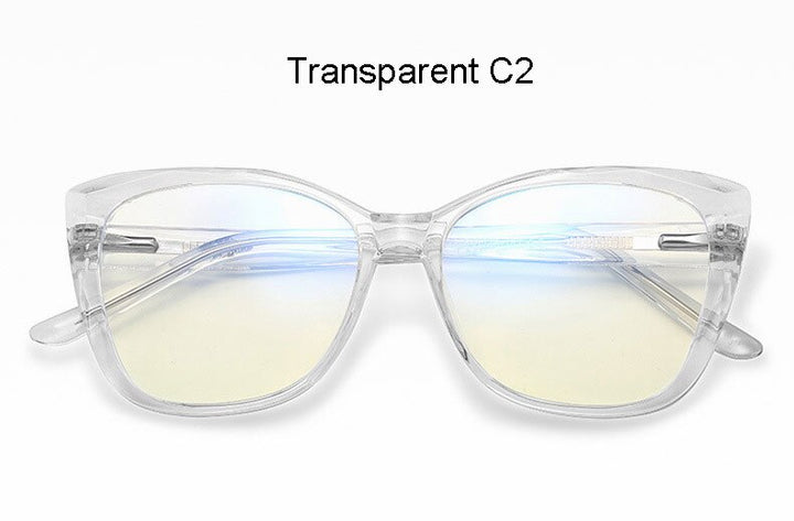 Hotochki Unisex Full Rim Cat Eye TR-90 Resin Frame Eyeglasses 2001 Full Rim Hotochki