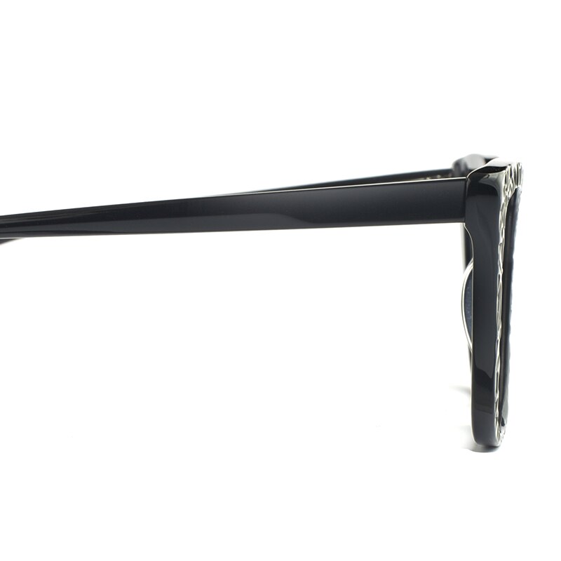 Hotochki Women's Full Rim Cat Eye TR-90 Resin Acetate Frame Eyeglasses Z508 Full Rim Hotochki