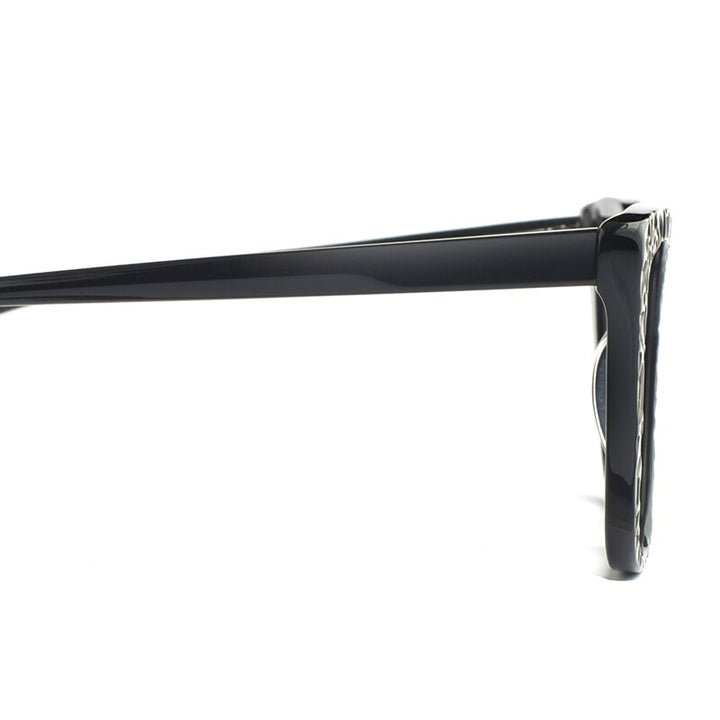 Hotochki Women's Full Rim Cat Eye TR-90 Resin Acetate Frame Eyeglasses Z508 Full Rim Hotochki