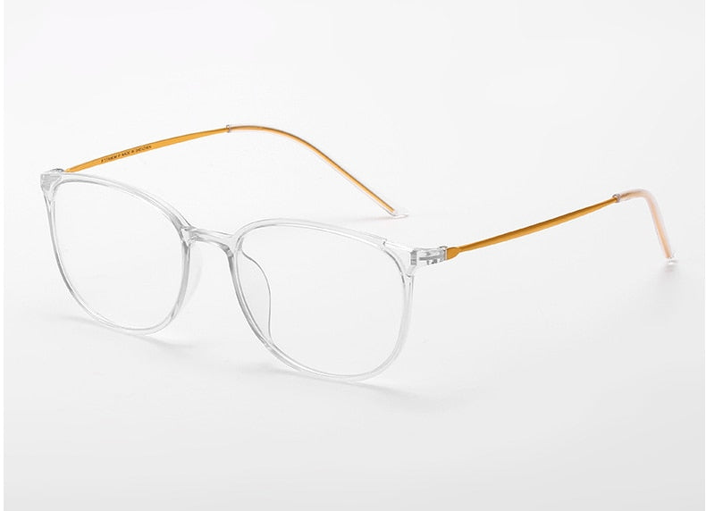 Hotony Unisex Full Rim Square TR 90 Alloy Frame Eyeglasses 2212 Full Rim Hotony