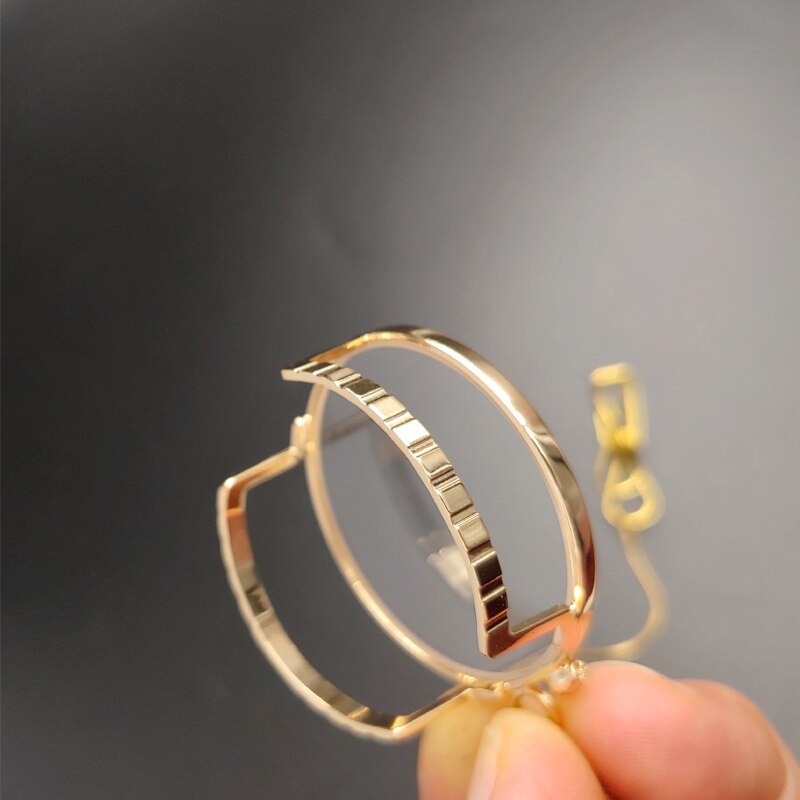 Yujo Unisex Full Rim Round Alloy Myopic Reading Monocle With Chain Y047 Reading Glasses Yujo