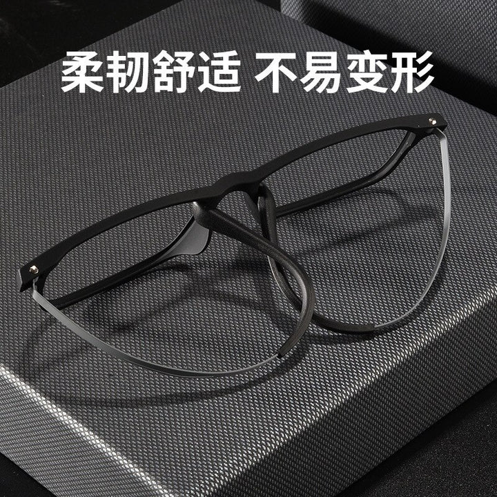 Unisex Full Rim Acetate Titanium Frame Eyeglasses Sc9826 Full Rim Bclear