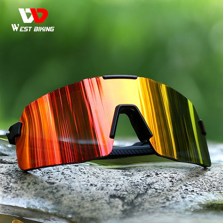 West Biking Unisex Full Rim Acetate Polarized Sport Sunglasses YP0703135 Sunglasses West Biking