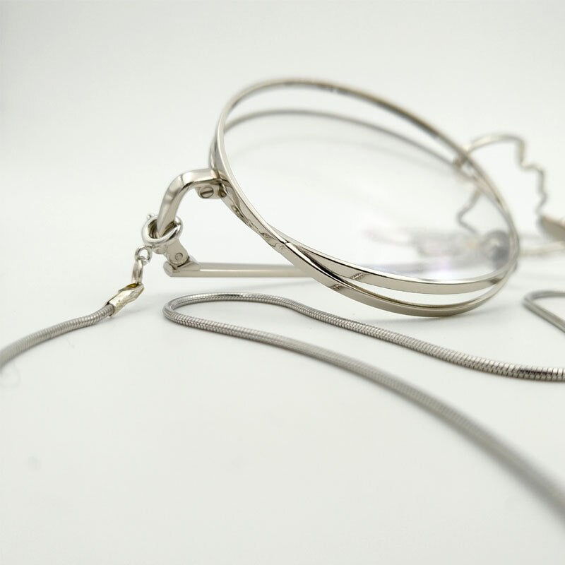 Yujo Unisex Full Rim Round Alloy Cosplay Lolita Style Monocle 2359 Monocle Yujo