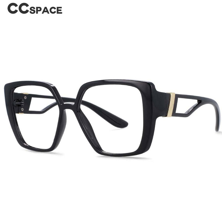 CCspace Unisex Full Rim Square Resin Frame Eyeglasses 54036 Full Rim CCspace