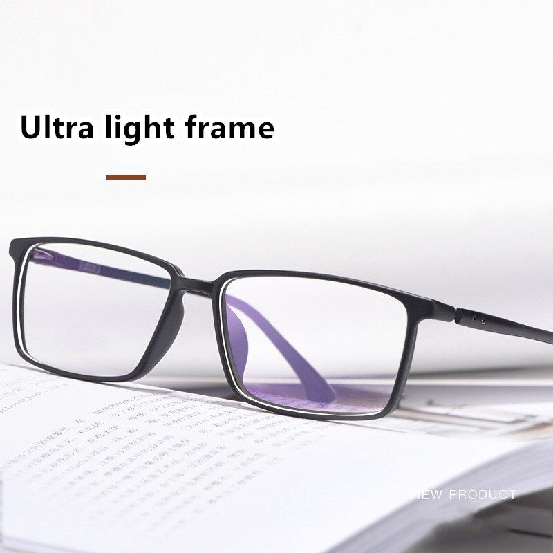 Yimaruili Men's Full Rim Steel Frame Eyeglasses 9810 Full Rim Yimaruili Eyeglasses