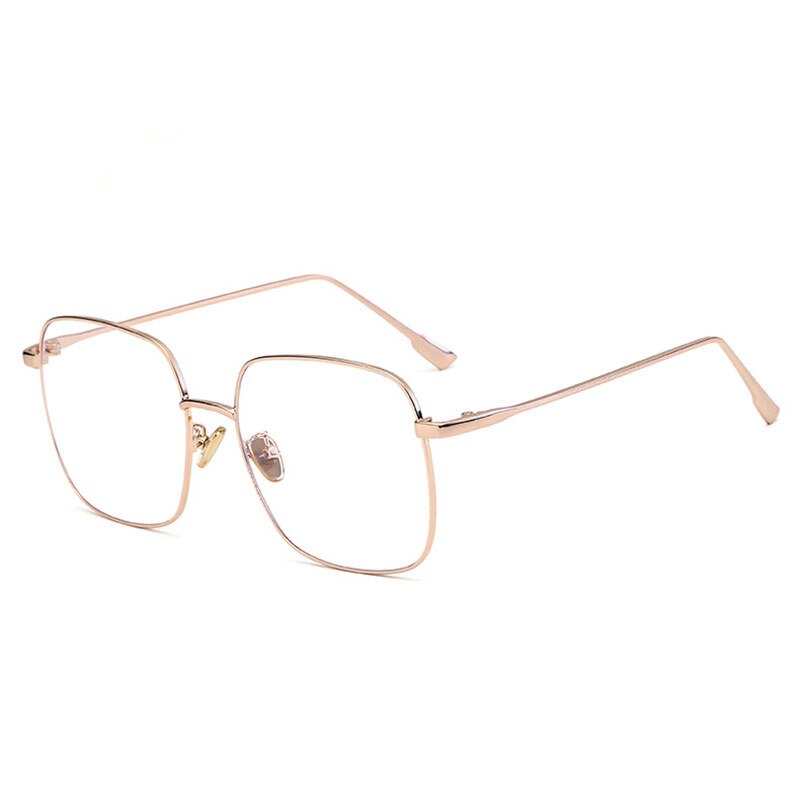 Hotony Unisex Full Rim Square Alloy Eyeglasses  8810 Full Rim Hotony