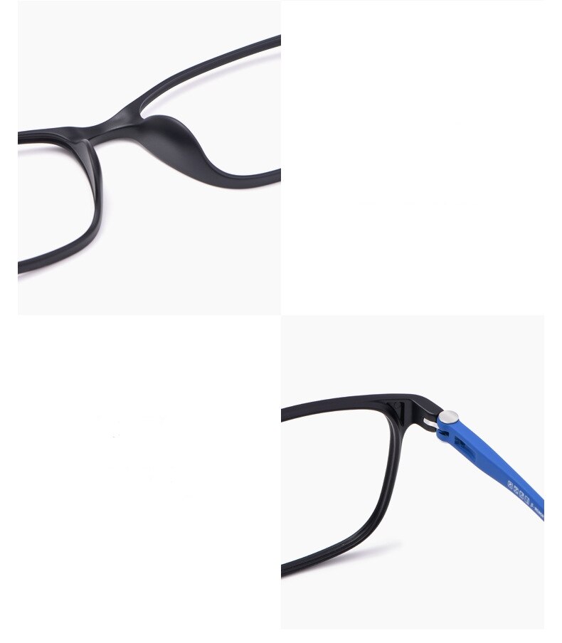 Yimaruili Unisex Full Rim Ultem/Steel Frame Eyeglasses 1939TR Full Rim Yimaruili Eyeglasses