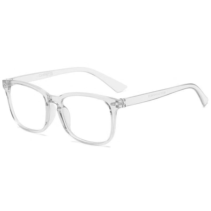 May Flower Women's Full Rim Big Square Acetate Reading Glasses Y095 Reading Glasses May Flower China 0 Transparency