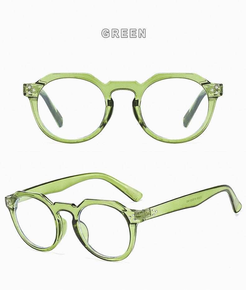 Hotochki Unisex Full Rim PC Plastic Resin Frame Eyeglasses 3395 Full Rim Hotochki
