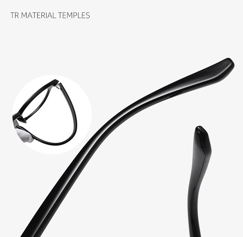 Hotochki Unisex Full Rim Round TR-90 Resin Frame Eyeglasses 2318 Full Rim Hotochki