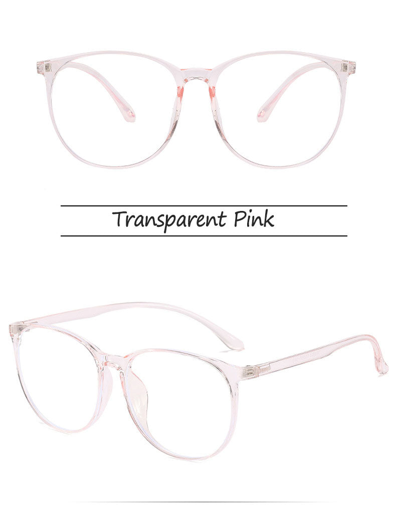 Hotony Unisex Full Rim TR 90 Resin Round Frame Eyeglasses 5703 Full Rim Hotony