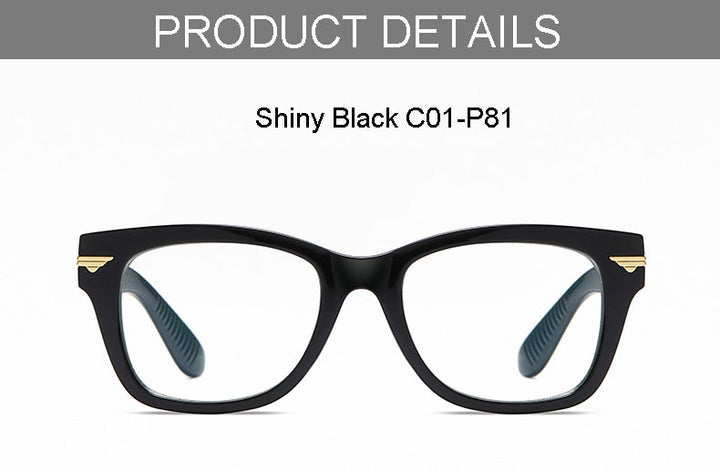 Hotochki Unisex Full Rim Plastic Frame Eyeglasses Tr3393 Full Rim Hotochki