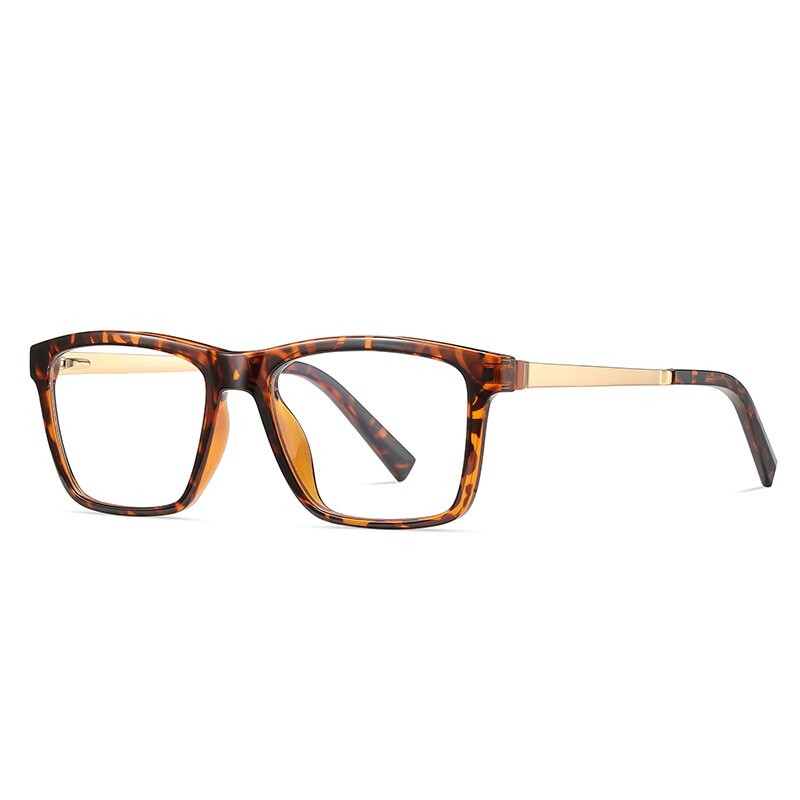 Oveliness Unisex Full Rim Square Tr 90 Titanium Eyeglasses 2078 Full Rim Oveliness