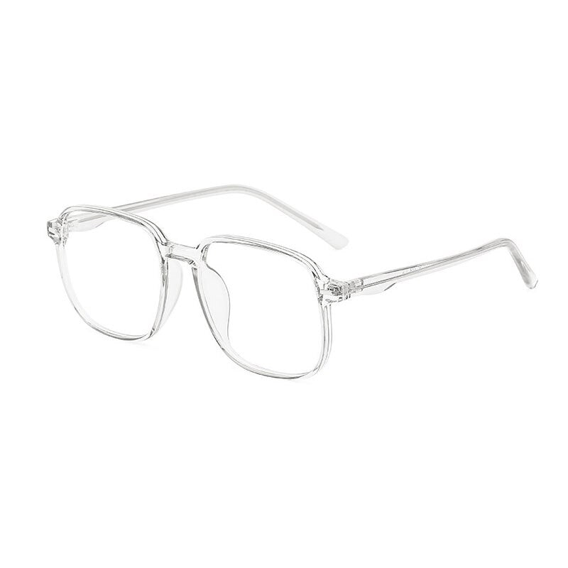 Handoer Unisex Full Rim Square Tr 90 Eyeglasses 8821 Full Rim Handoer White