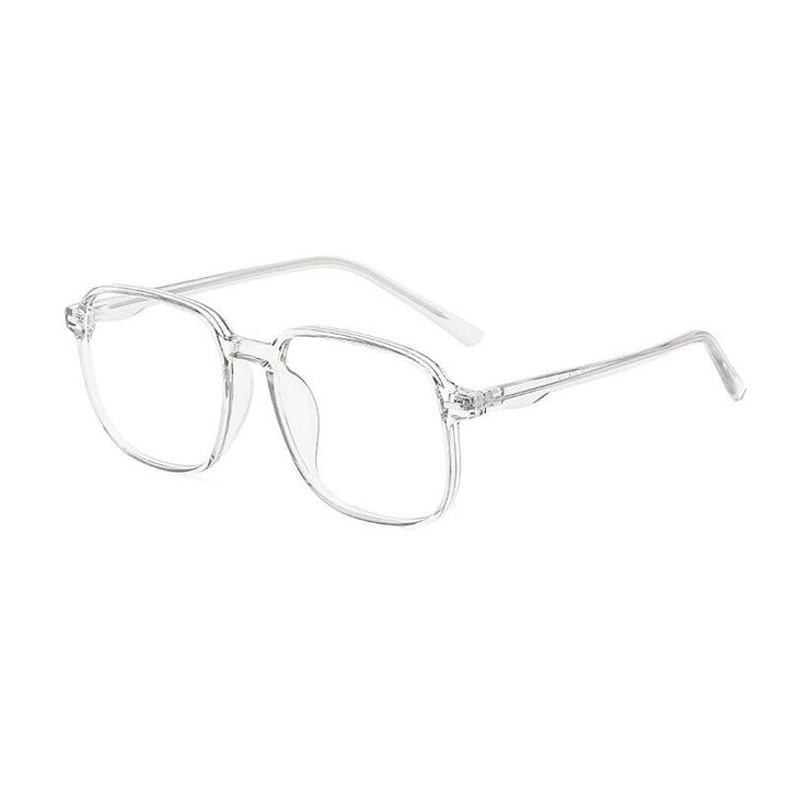 Handoer Unisex Full Rim Square Tr 90 Eyeglasses 8821 Full Rim Handoer White