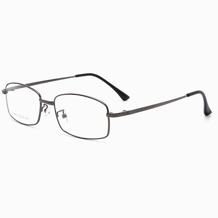 Hotochki Men's Full Rim Titanium Alloy Frame Eyeglasses 8201 Full Rim Hotochki gray