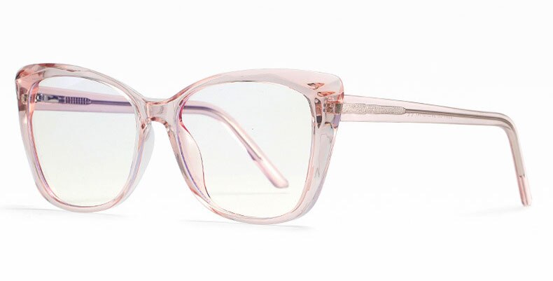 Hotochki Unisex Full Rim Cat Eye TR-90 Resin Frame Eyeglasses 2001 Full Rim Hotochki