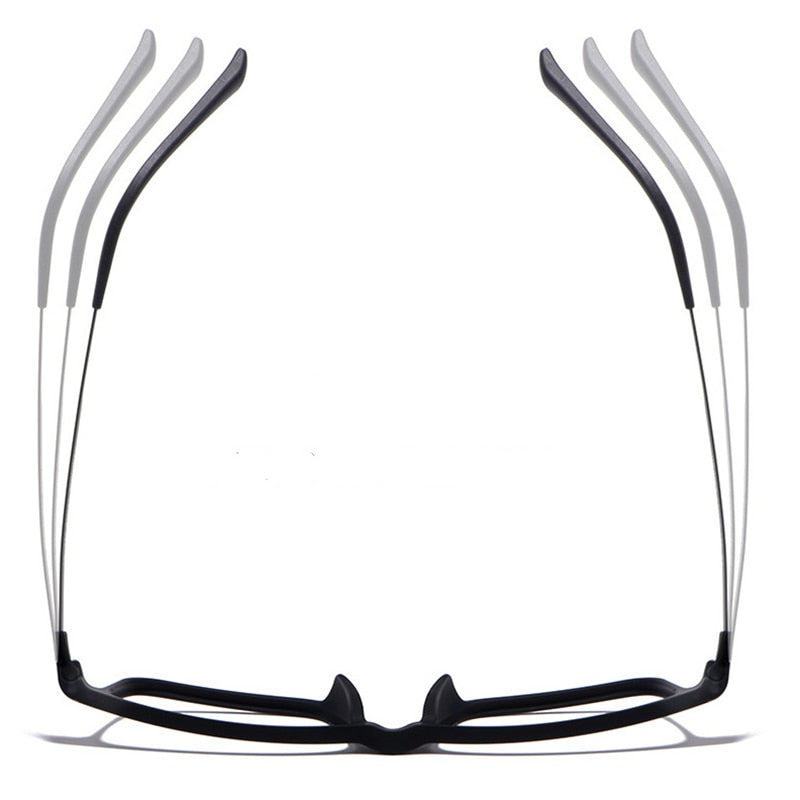 Yimaruili Unisex Full Rim Small Square Titanium Eyeglasses HR3058 Full Rim Yimaruili Eyeglasses