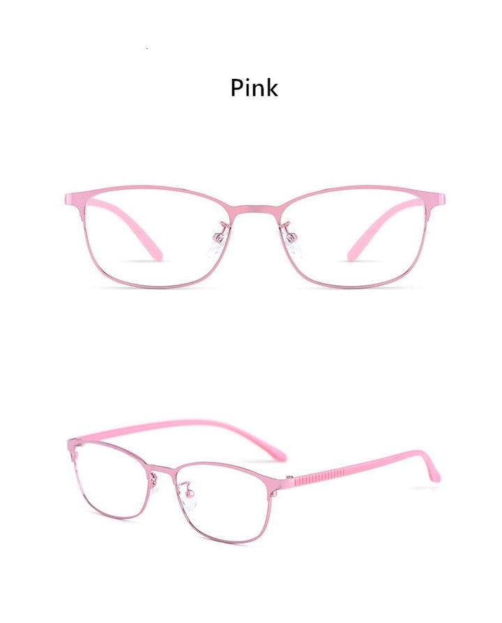 Yimaruili Women's Full Rim Alloy TR 90 Resin Frame Eyeglasses 3569 Full Rim Yimaruili Eyeglasses
