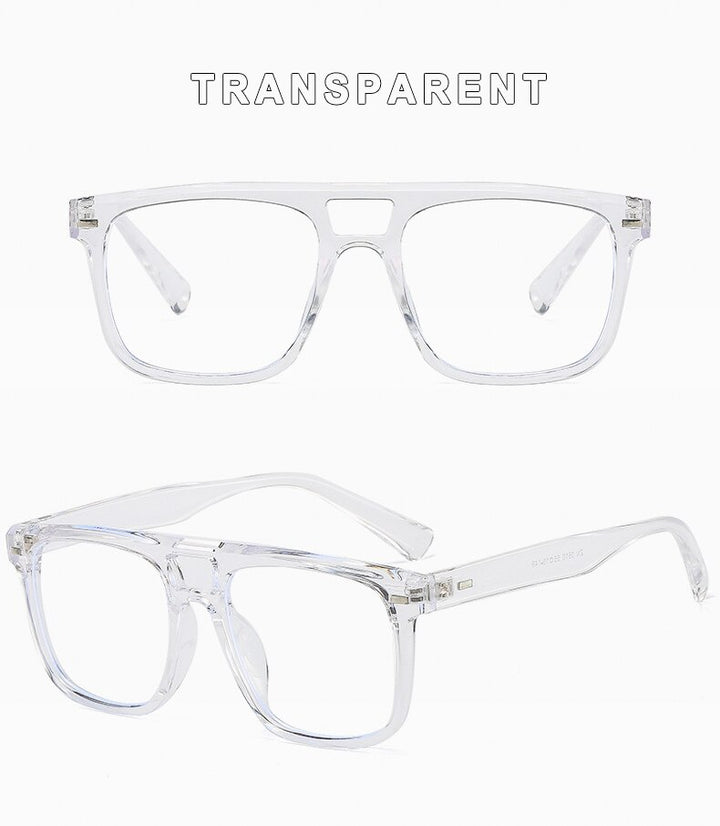 Hotochki Unisex Full Rim PC Plastic Resin Frame Eyeglasses 3510 Full Rim Hotochki