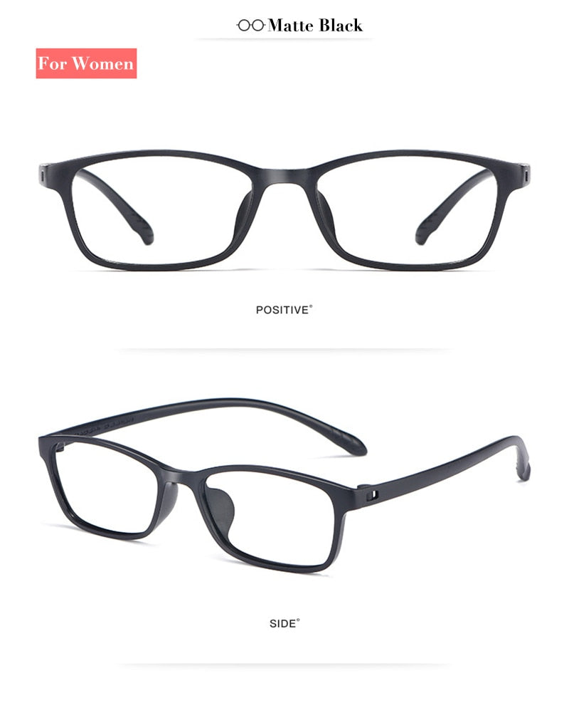 Hotochki Unisex Full Rim TR-90 Resin Frame Eyeglasses X1x2 Full Rim Hotochki