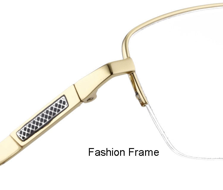Hotochki Men's Titanium Memory Alloy Eyeglasses Lr7818 Full Rim Hotochki