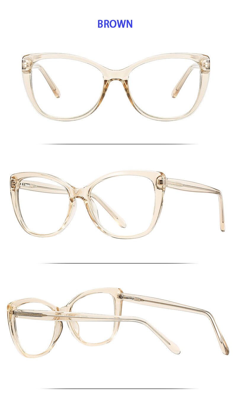 Hotochki Women's Full Rim PC Plastic Resin Frame Eyeglasses 2005 Full Rim Hotochki