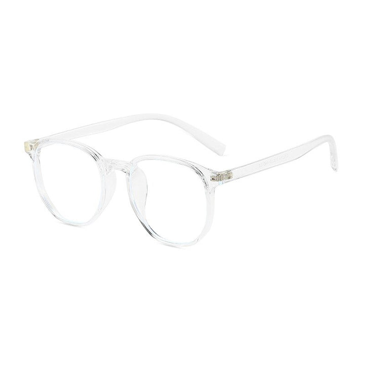 KatKani Unisex Full RIm Square TR 90 Frame Eyeglasses 272219 Full Rim KatKani Eyeglasses Transparent  