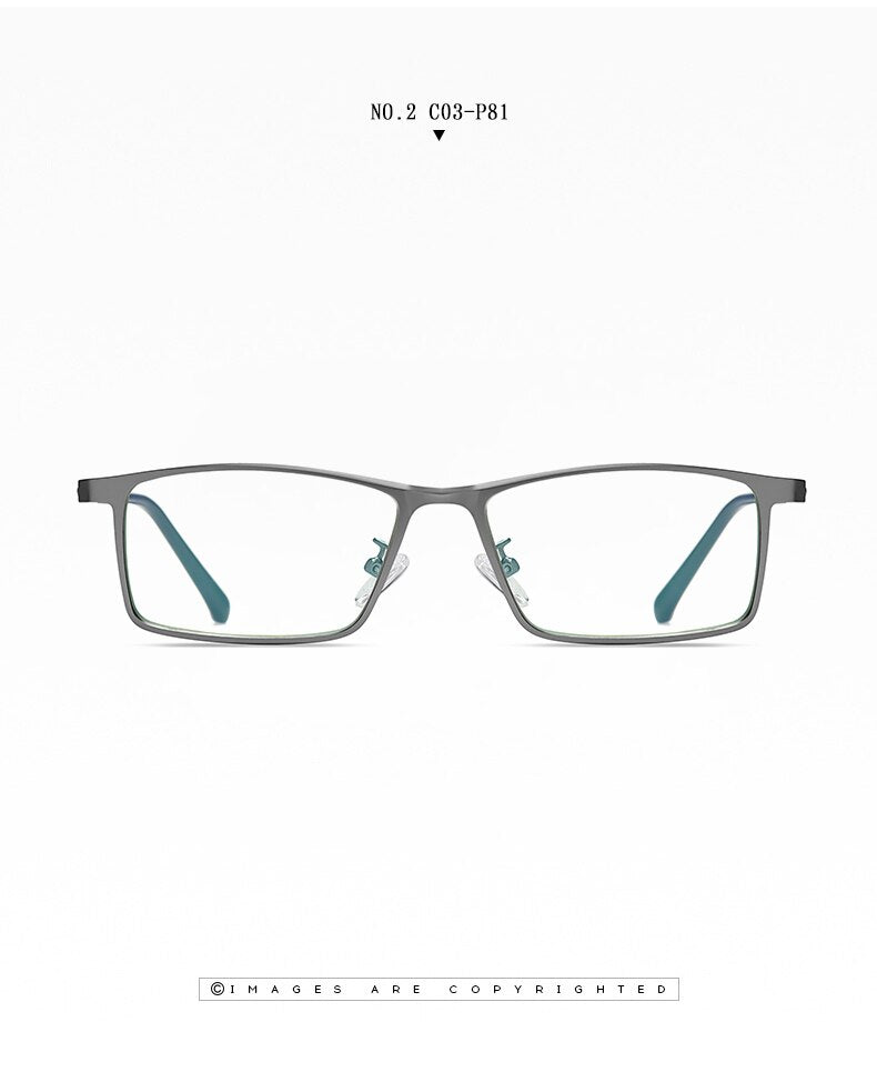 Hotochki Men's Full Rim TR-90 Resin Alloy Frame Eyeglasses T316 Full Rim Hotochki