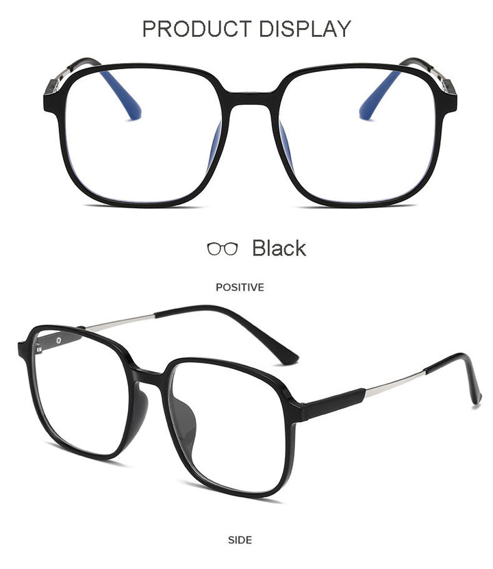 Hotony Unisex Full Rim Round TR 90 Resin Frame Eyeglasses 60152 Full Rim Hotony