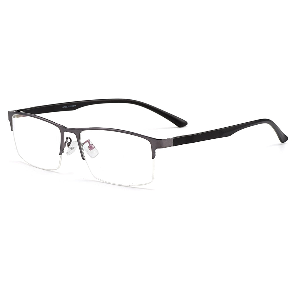 Men's Eyeglasses Ultralight Alloy Tr90 Legs IP Electroplating S61001 Frame Gmei Optical C22  