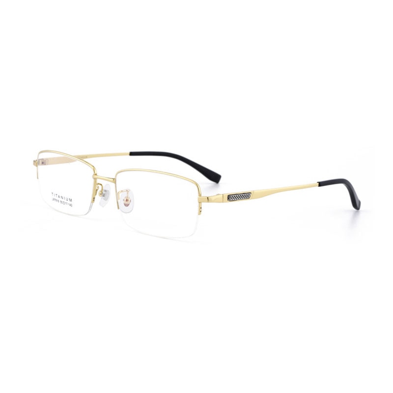 Hotochki Men's Titanium Memory Alloy Eyeglasses Lr7818 Full Rim Hotochki