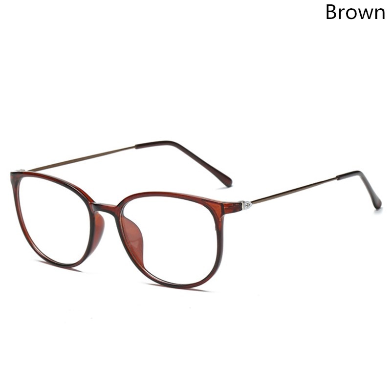 Kottdo Unissex Full Rim Square Polycarbonate Eyeglasses K872 Full Rim Kottdo brown