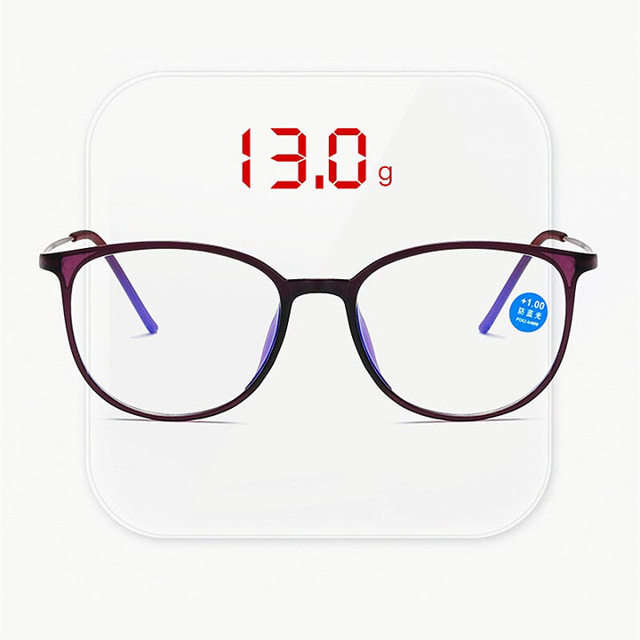 Yimaruili Unisex Full Rim Acetate Frame Myopic Or Presbyopic Anti Blue Light Reading Glasses Y872 Reading Glasses Yimaruili Eyeglasses