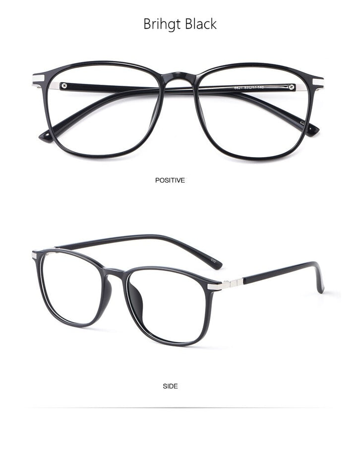 Yimaruili Unisex Full Rim TR 90 Resin Round Frame Eyeglasses 6621 Full Rim Yimaruili Eyeglasses