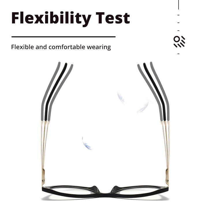 Ralferty Women's Full Rim Oval Cat Eye Acetate Eyeglasses With Clip On Sunglasses 2353 With Clip Ons Ralferty