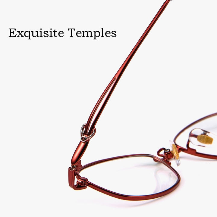 Yimaruili Unisex Full Rim Square Titanium Eyeglasses 3531Ti Full Rim Yimaruili Eyeglasses