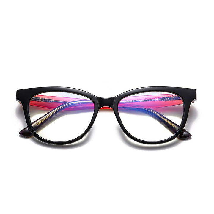 Zirosat Children's Unisex Full Rim Square Tr 90 + Cp Eyeglasses 20210 Full Rim Zirosat