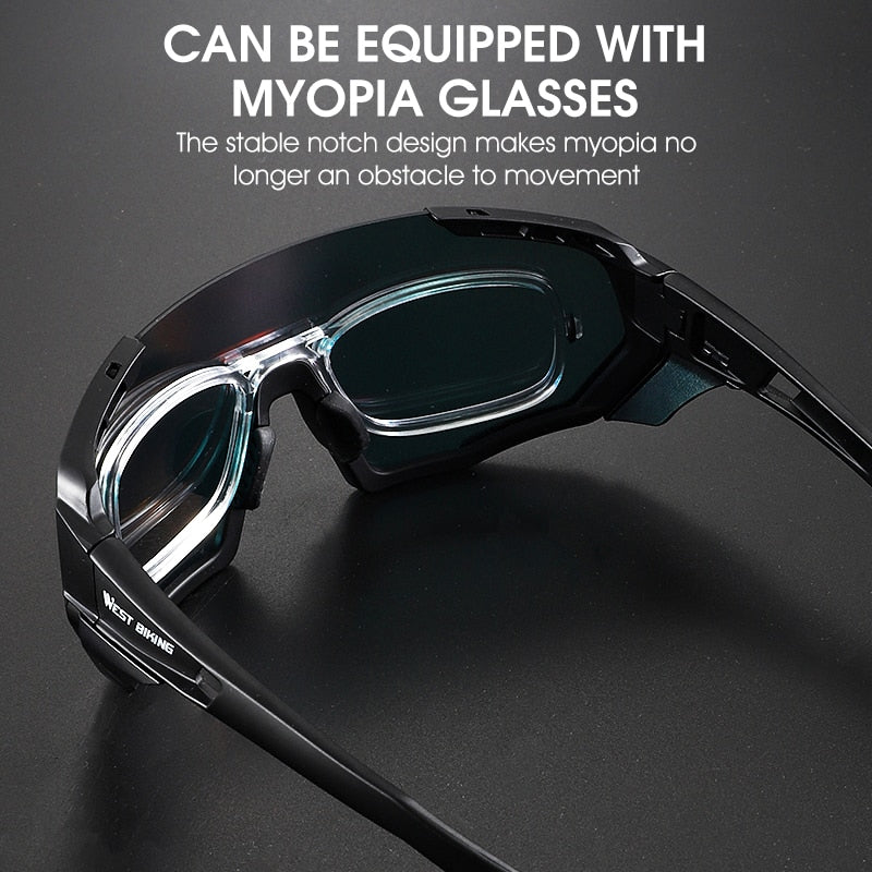 West Biking Unisex Semi Rim Tr 90 Polarized Sport Sunglasses YP0703138 Sunglasses West Biking