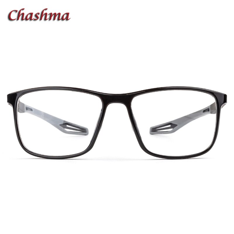 Chashma Ochki Unisex Full Rim Square Tr 90 Titanium Sport Eyeglasses 1021 Full Rim Chashma Ochki