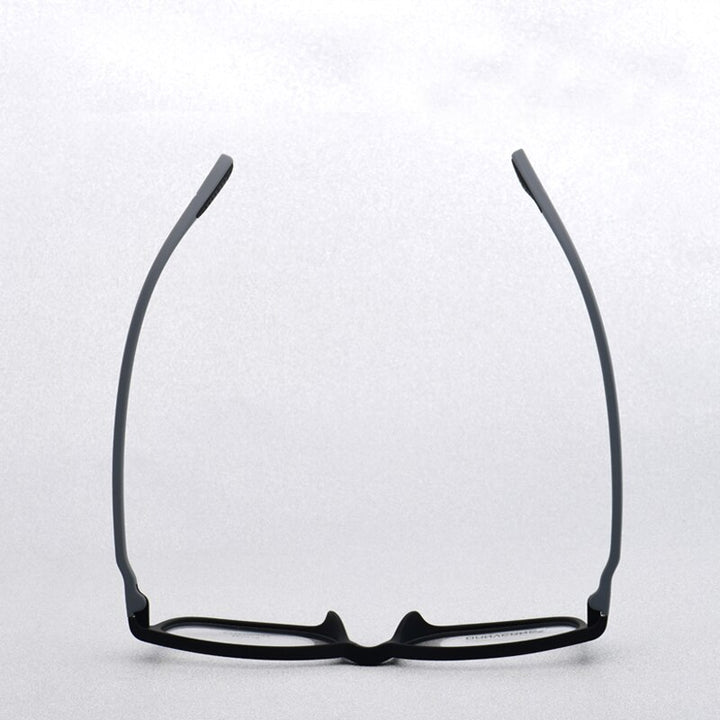 Zirosat Unisex Full Rim Square Ultem Frame Eyeglasses M2038 Full Rim Zirosat