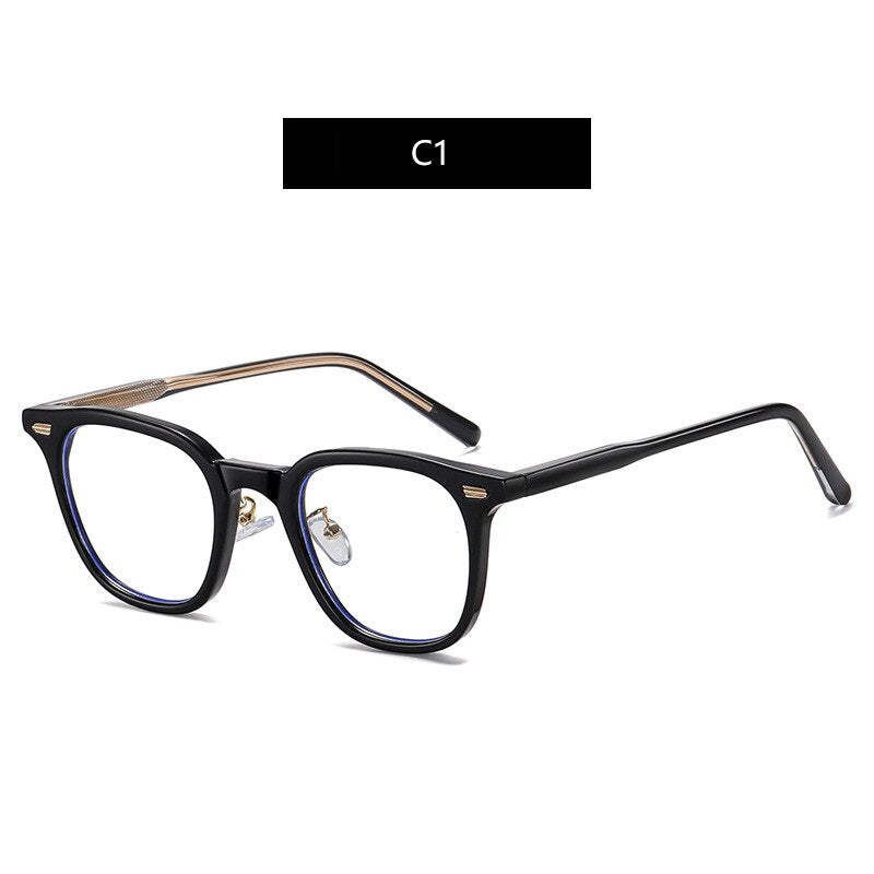 Zirosat Women's Full Rim Tr 90 Square Frame Eyeglasses B1811 Full Rim Zirosat