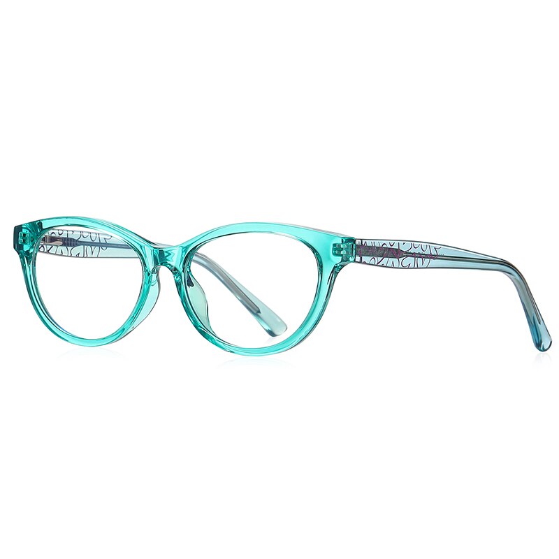 Zirosat Children's Unisex Full Rim Round Square Tr 90 + Cp Eyeglasses 20209 Full Rim Zirosat C4
