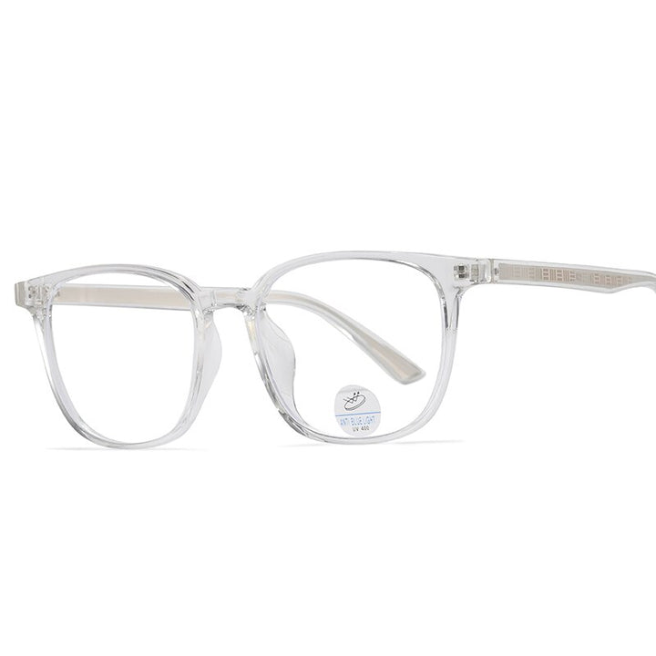Reven Jate Unisex Full Rim Square Tr 90 Acetate Eyeglasses 81245 Full Rim Reven Jate