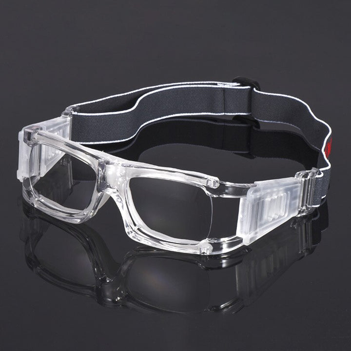 Reven Jate Unisex Full Rim Square Acetate Tr 90 Resin Sport Goggle Wrap Around Eyeglasses 881 Full Rim Reven Jate transparent