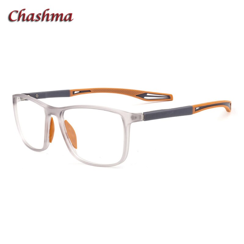 Chashma Ochki Unisex Full Rim Square Tr 90 Titanium Sport Eyeglasses 1021 Full Rim Chashma Ochki C5