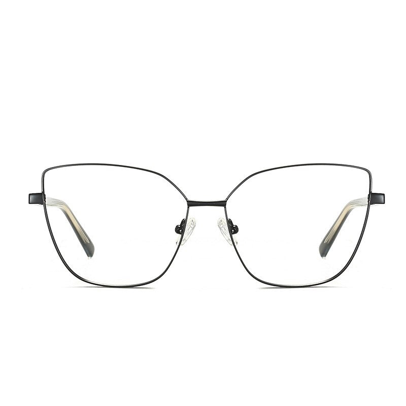 Hdcrafter Women's Full Rim Cat Eye Titanium Frame Eyeglasses 3002 Full Rim Hdcrafter Eyeglasses