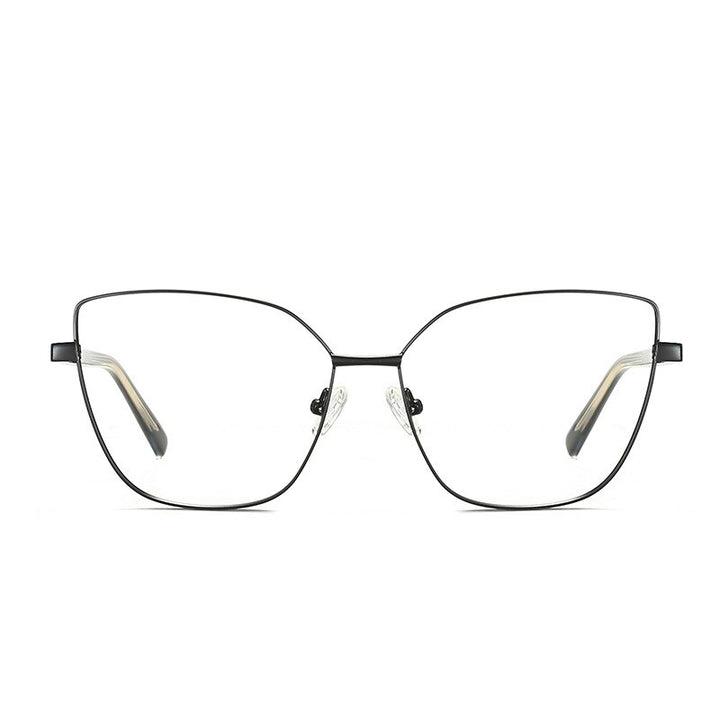 Hdcrafter Women's Full Rim Cat Eye Titanium Frame Eyeglasses 3002 Full Rim Hdcrafter Eyeglasses