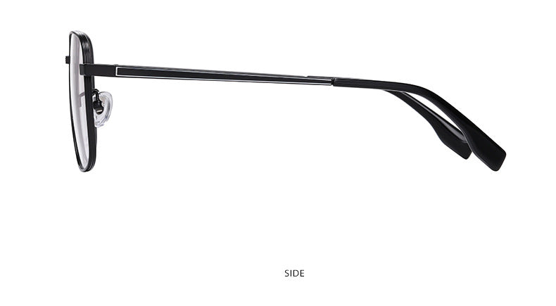 Hotony Women's Full Rim Square Titanium Frame Eyeglasses Yj2029 Full Rim Hotony